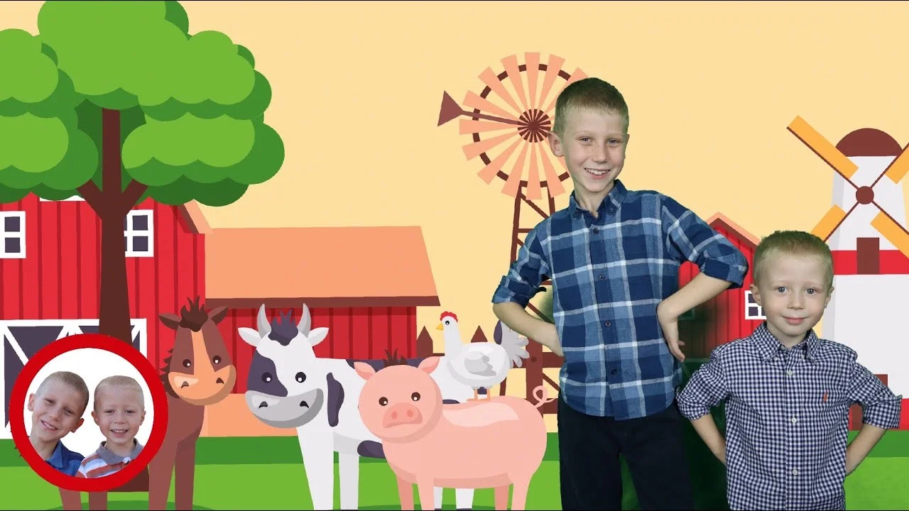 Old MacDonald Had a Farm - Nursery Rhymes with Mike and Jake 
