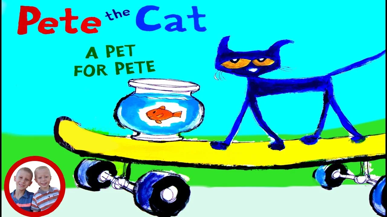 Pete the Cat -  A PET FOR PETE | Story time with Mike and Jake
