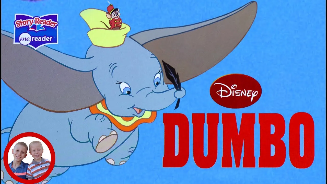 Disney DUMBO. Kids books read aloud with Mike and Jake