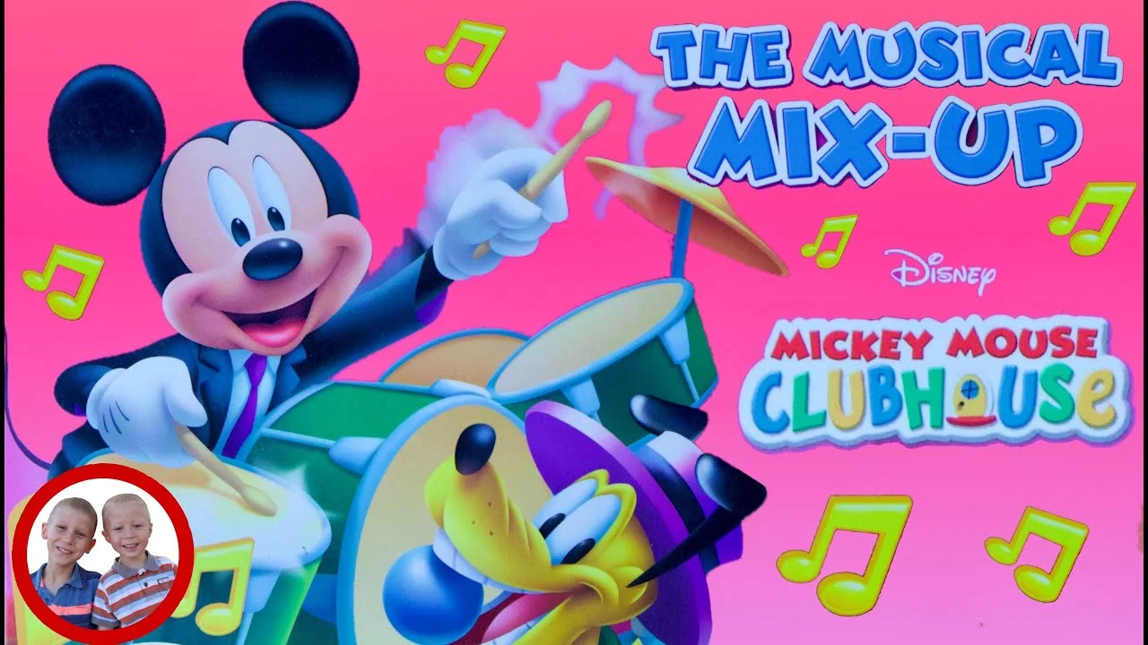 Disney Mickey Mouse Clubhouse - THE MUSICAL MIX-UP. Kids books read aloud 