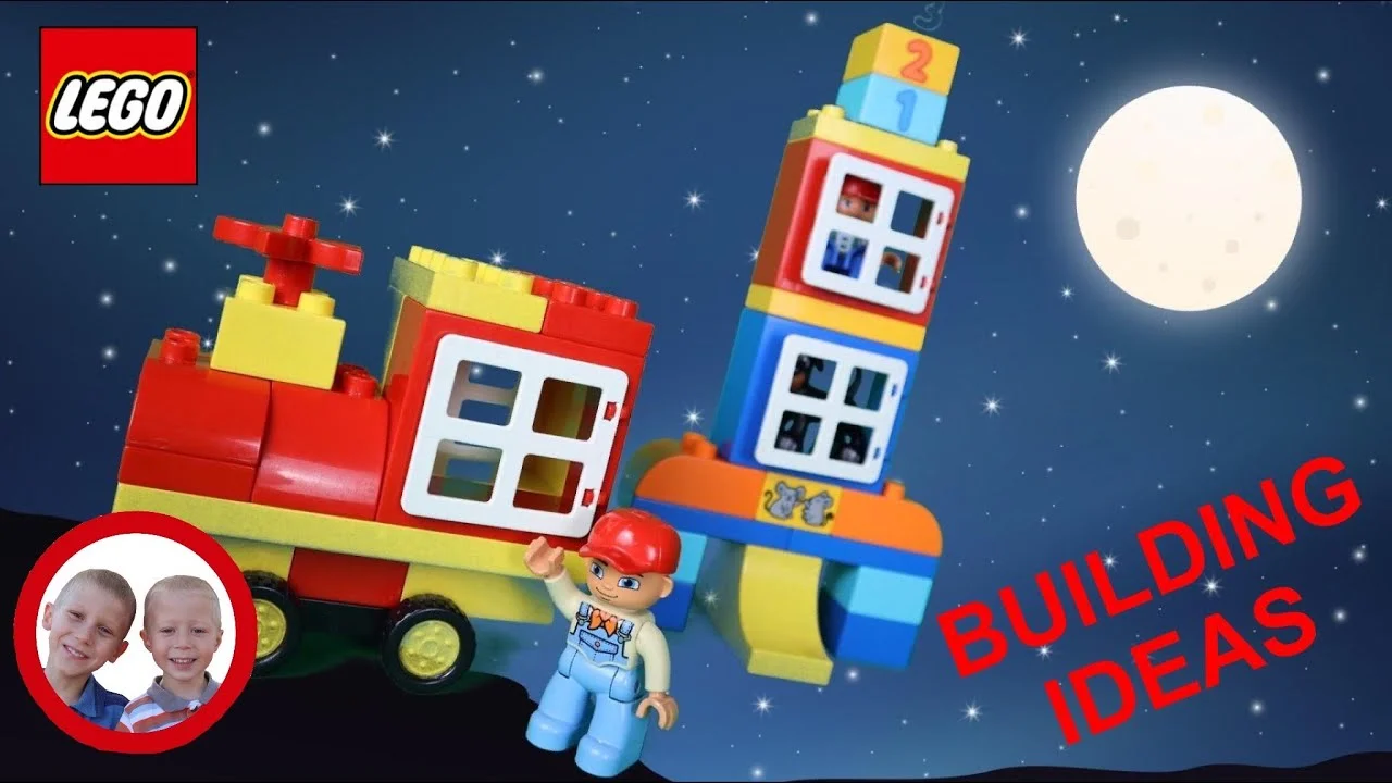 Mike and Jake Building Toys from LEGO DUPLO