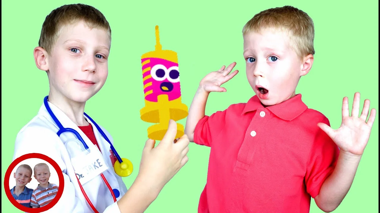 Check-up time !!! | Mike and Jake pretend play 