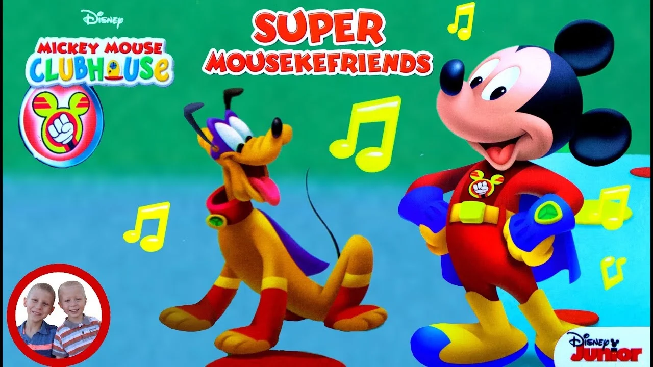 Disney Mickey Mouse Clubhouse SUPER MOUSEKEFRIENDS. Kids books read aloud with Mike and Jake