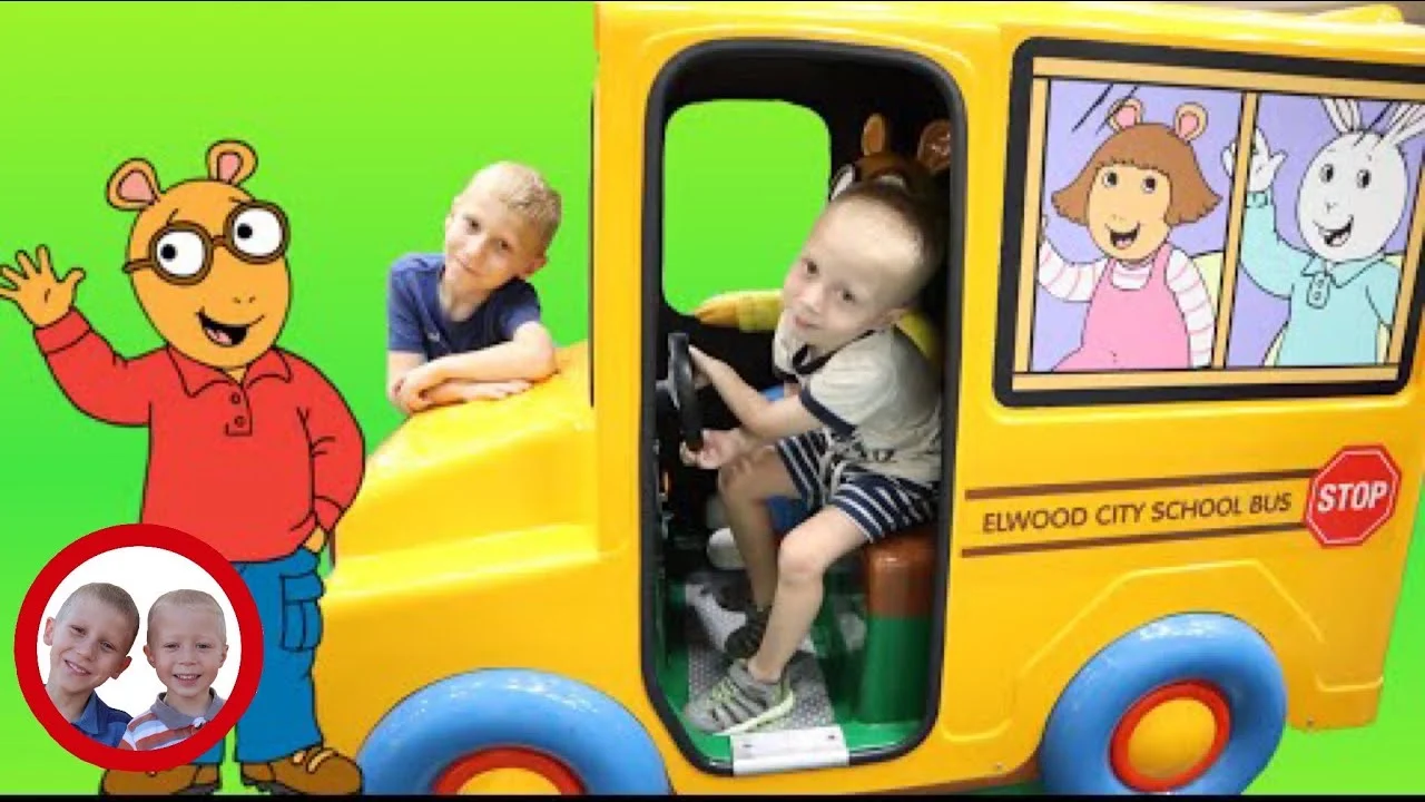 Wheels on the Bus Nursery Rhymes & Kids Songs with Mike and Jake