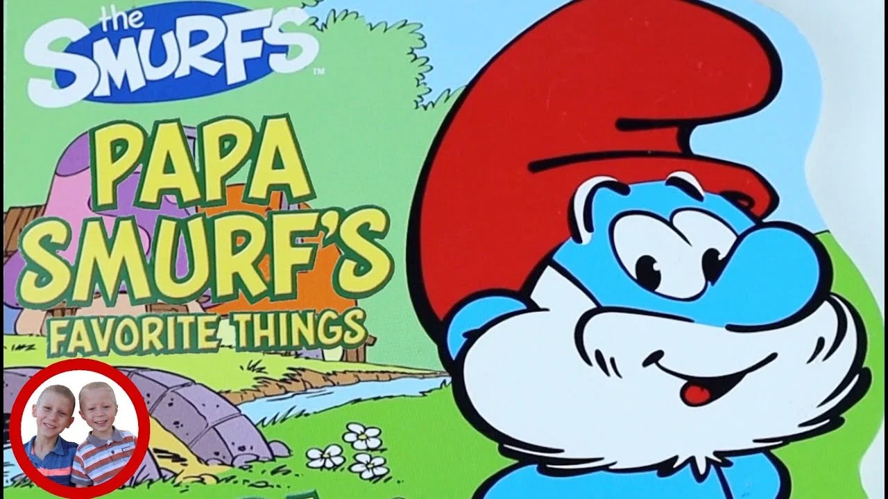 Papa Smurf's Favorite Things. Story time for kids with Mike and Jake